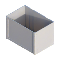 Render of MODULITH 115 Gridfinity Decor Drawer - 2W-2H